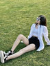 咖織（Kaazzhhee）檀健次同款開(kāi)口笑男女鞋2024夏季新款乞丐鞋潮厚底增高笑臉?lè )夹?神秘黑【千元級品質(zhì)】 42 標準碼 情侶款 曬單實(shí)拍圖