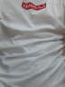 李宁（LI-NING）短袖男女同款t恤潮流圆领休闲棉春夏季印花舒适透气半袖棉打底衫 白色（拼音-100%棉） XXL/185 实拍图