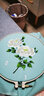 美岸新款刺繡DIY創(chuàng  )意禮物印花自繡古風(fēng)絲帶繡花套件蘇繡自己手工刺繡 白茶 材料包 曬單實(shí)拍圖