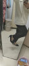 卡津奴（KAJINNU） 高跟鞋女2024春秋季新款猫跟单鞋细跟绒面浅口女鞋职业工作尖头 黑色6cm 38 实拍图
