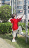 幼歌（YOUGE）嬰幼兒春季立體卡通蘑菇風(fēng)衣俏皮可愛舒適插肩袖外套潮 紅色 100 cm 曬單實(shí)拍圖