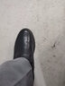 奧康男士棉鞋冬季厚絨保暖高幫棉皮鞋牛皮防滑舒適中老年爸爸鞋氣墊底 黑色 41 曬單實(shí)拍圖