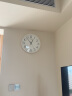 天王星凸玻璃挂钟家用钟表创意简约大数字免打孔石英钟挂墙时尚时钟36cm 实拍图