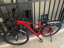 鳳凰（Phoenix） 山地車(chē)自行車(chē)成人大中學(xué)生鋁合金車(chē)架油碟剎全軸承男女運動(dòng)賽車(chē) 尊貴紅+加粗可鎖死減震前叉 26寸 33速油剎 曬單實(shí)拍圖