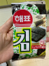 海牌菁品 韩国进口 原味海苔2g*32包 寿司即食紫菜64g四大袋 儿童零食礼物 实拍图