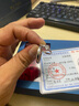 Djin999足銀一見鐘情戒指一對時尚對戒銀飾品學生日情人節(jié)禮物送女友 一見鐘情【女款】 曬單實拍圖