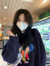 LDBE藏青色2025年秋冬美式復古小個(gè)子長(cháng)袖衛衣女慵懶風(fēng)寬松套頭上衣潮 藏青色【春秋薄款】 XL（110-125） 曬單實(shí)拍圖