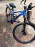 蘭令軟尾山地自行車(chē)成年人變速碟剎越野騎行男女學(xué)生雙減震單車(chē) 深海藍【前后培林花鼓+軟尾雙減震+內走線(xiàn)】 27.5英寸(175-185cm身高) 27速 曬單實(shí)拍圖