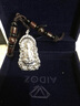 愛(ài)朵鉆 鉑金男士吊墜火焰觀(guān)音白金可定制pt950 不含項鏈 【單吊墜】36.0-36.2克+送皮繩 曬單實(shí)拍圖