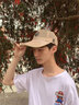 蒙奈特（MONAITTE）帽子男2025新款夏季長(cháng)帽檐透氣棒球帽大頭跑步戶(hù)外太陽(yáng)帽鴨舌帽女 黑色 【長(cháng)帽檐11CM】 M 普通碼（54-58CM） 曬單實(shí)拍圖