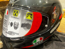 AGV K5 S 摩托車(chē)頭盔雙鏡片新款防霧透氣四季通用輕量騎行機車(chē)全盔3C PLASMA BLACK/GREY/RED L（建議58-59頭圍） 曬單實(shí)拍圖