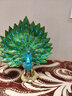 祥禮歐式玄關(guān)創(chuàng  )意新房工藝孔雀電視柜擺件現代家居酒柜裝飾品結婚禮品 A款孔雀33cm 曬單實(shí)拍圖