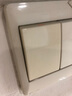 立維騰（LEVITON）開關(guān)大面板單開單控面板 一位單聯(lián)按鈕電燈開關(guān) 一開單控 單開單控 曬單實拍圖