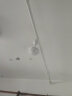ZOLEE中联大风力家用吊扇静音卧室客厅塑料遥控蚊帐床上微风扇小电风扇/ 直径700MM+3米开关线+吊钩 实拍图