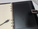 高漫 (GAOMON）新款M5手绘板 智能手写板 智能笔记本 会议电子记录 办公商务实时传输 手写本 黑色标配+出水笔 M5 实拍图