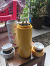 artiart 臺灣Artiart創(chuàng  )意不倒杯保溫杯大容量便攜杯真空不銹鋼杯子400ml 火烈鳥(niǎo) 曬單實(shí)拍圖