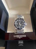 浪琴（LONGINES）【二手99新】浪琴運動(dòng)潛水康卡斯系列L3.742.4.96.6男士機械腕表藍盤(pán)鋼帶24年購買(mǎi)  表徑41mm  有盒子?？?曬單實(shí)拍圖