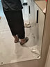 后探（HouTan）美式迷彩工裝褲男夏季七分褲男士多口袋寬松休閑短褲男生7分褲子 黑色 L（130-145斤） 曬單實拍圖