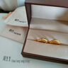 周生生永系列 黃金足金首飾婚嫁男女結婚時(shí)尚情侶戒指 12402R 計價(jià) 19圈 - 4.41克(含工費160元) 曬單實(shí)拍圖
