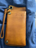 ANDSEEYOU品牌 男士錢(qián)包 手拿長(cháng)款錢(qián)包復古做舊男士手包真皮大容量手機包 時(shí)尚古銅（款式2） 曬單實(shí)拍圖