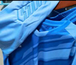 KELME/卡爾美足球守門員服長(zhǎng)袖套裝男透氣吸汗比賽訓(xùn)練門將服印制 黑色 2XL/185 曬單實(shí)拍圖