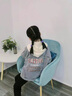G.DUCKKIDS小黃鴨女童牛仔外套秋裝2024新款洋氣童裝韓版秋款中大童百搭上衣 藍色 150 cm 曬單實(shí)拍圖