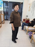 啄木鳥(niǎo)純棉長(zhǎng)袖短外套女2025年春秋季新款寬松翻領(lǐng)工裝襯衫薄款上衣 焦糖色 3XL【建議145-160斤】 曬單實(shí)拍圖