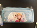 迪士尼（Disney）兒童筆袋男孩小學(xué)生大容量帆布袋文具袋幼兒園高顏值文具盒多功能學(xué)習用品生日禮物伴手禮鉛筆盒 冰雪奇緣/藍 曬單實(shí)拍圖