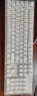 DURGOD 杜伽87/104键笔记本电脑PBT键帽机械键盘全键无冲（办公游戏电竞吃鸡键盘） K310极地白-白光限定版-樱桃轴 单光 红轴 实拍图