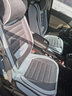 布蘭特 仿亞麻汽車(chē)座套布藝全包坐墊四季通用適用寶來(lái)逍客奇駿明銳免拆 固定腰靠款全麻-黑咖色-豪華版 頭靠分體五座車(chē)通用款-留言車(chē)型 曬單實(shí)拍圖