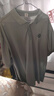 皮爾卡丹（pierre cardin）大碼男裝加肥加大夏季寬松百搭短袖商務(wù)休閑T恤胖子肥佬男POLO.衫 灰綠色 6XL [230-255斤] 曬單實拍圖