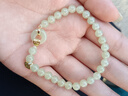 范琦（Fanci）x宮主福氣平安扣手串和田玉手鏈女生生日情人節禮物送老婆女友 和田玉手串-普通禮盒 曬單實(shí)拍圖