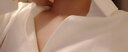 無畏前行（GQWWQX）白色襯衫男小眾潮牌帥氣內(nèi)搭西裝冷淡風(fēng)男裝高級(jí)感春秋長(zhǎng)袖襯衣潮 白色 XL 曬單實(shí)拍圖