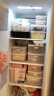 家の物语（KATEI STORY）日本进口冰柜冰箱冷冻室层速冻收纳盒整理神器储物保鲜盒子食品级 1.3L（三个装） 实拍图