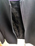 拉博夫羊毛夾克男商務(wù)休閑外套秋季修身男士新款品牌男裝立領(lǐng)夾克外套男 黑色【柔糯細羊毛】 M /48/170 曬單實(shí)拍圖