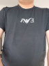 阿玛尼（ARMANI） 男装短袖t恤男士时尚休闲修身薄款微弹短袖T恤两件装 黑色 XL(推荐体重160-170斤） 实拍图
