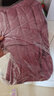 鴨鴨（YAYA）佟麗婭明星同款輕薄羽絨服女短款韓版休閑保暖羽絨內(nèi)膽輕便外套 格調(diào)紫色 L 曬單實(shí)拍圖