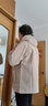 俞兆林（YUZHAOLIN） 媽媽裝風(fēng)衣外套女連帽中老年女裝秋季新款韓版優(yōu)雅百搭休閑上衣 卡其色 4XL 建議（130-145斤） 曬單實(shí)拍圖