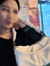鋒上  云朵褶皺包女單肩斜挎包珍珠鏈條包洋氣潮流腋下包情人節(jié)送禮物 云朵褶皺包【米白色】 曬單實(shí)拍圖