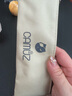 CAMUZ日式雙層飯盒 可微波爐加熱 上班族便攜密封分隔餐盒 塑料便當(dāng)盒 白色雙層飯盒+筷勺+湯杯 曬單實(shí)拍圖