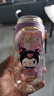 迪士尼（Disney）兒童水杯3-6歲ppsu寶寶吸管水杯嬰幼兒園上學(xué)直飲喝水杯子學(xué)飲杯 6184庫洛米 雙蓋款 450ml 【升級雙蓋】 曬單實(shí)拍圖