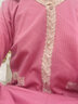 莫代爾紅色睡衣女士春秋季棉長(cháng)袖新款本命年結婚家居服大碼套裝 61587顯白玫瑰紅 XL 119-136斤 曬單實(shí)拍圖