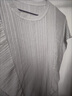 皮爾卡丹（pierre cardin）夏裝t恤女短袖蝙蝠衫夏季新款洋氣減齡設(shè)計(jì)感上衣冰絲針織衫 DX782#米灰 XL 建議120-135斤 曬單實(shí)拍圖