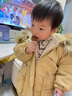 暖冬鴨鴨女童外套加絨棉衣冬裝洋氣女寶寶加厚派克服2025兒童棉服棉襖 【卡其色毛領(lǐng)外套】 140 碼建議身高1.3米 曬單實(shí)拍圖
