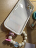 帝仕信 適用蘋果15promax手機(jī)殼iphone14立體蝴蝶結(jié)兔子手鏈13卡通12可愛軟殼保護(hù)套 藍(lán)粉奶油邊蝴蝶結(jié)兔子+手鏈 iPhone 15 Plus 曬單實(shí)拍圖