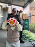 巴拉巴拉童裝寶寶打底衫半高領T恤男女童上衣嬰兒秋冬萌男童兒童 白綠色調00414 90cm 曬單實拍圖