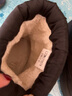 駱駝（CAMEL）雪地靴女簡約厚底束帶中筒保暖靴 L23W577074 黑色 36  曬單實拍圖
