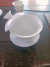 德化白瓷懸停蓋碗茶具三才蓋碗陶瓷泡茶碗小號120ML純白品茗把玩 白瓷懸停二才蓋碗120ML 曬單實(shí)拍圖