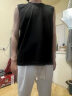 GENIOLAMODE品牌背心男韩版简约印花夏季薄款无袖坎肩男士运动健身上衣 实拍图