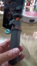 卓爾（K&F CONCEPT）適用DJl 大疆pocket3三腳架手機自拍桿落地支架靈眸口袋云臺相機延長(cháng)桿手持便攜迷你三角架黑色 曬單實(shí)拍圖